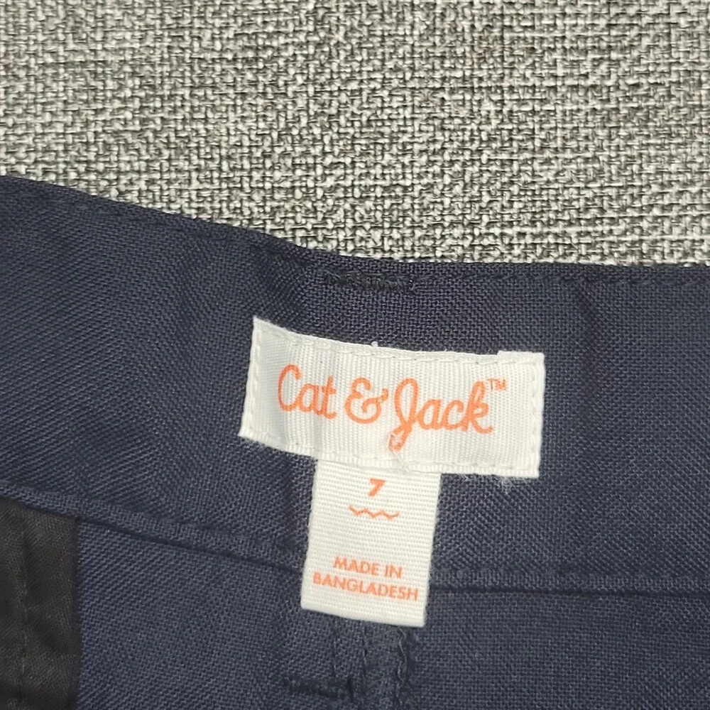 Boys Suit Pants - Cat & Jack Navy Blue Size 7